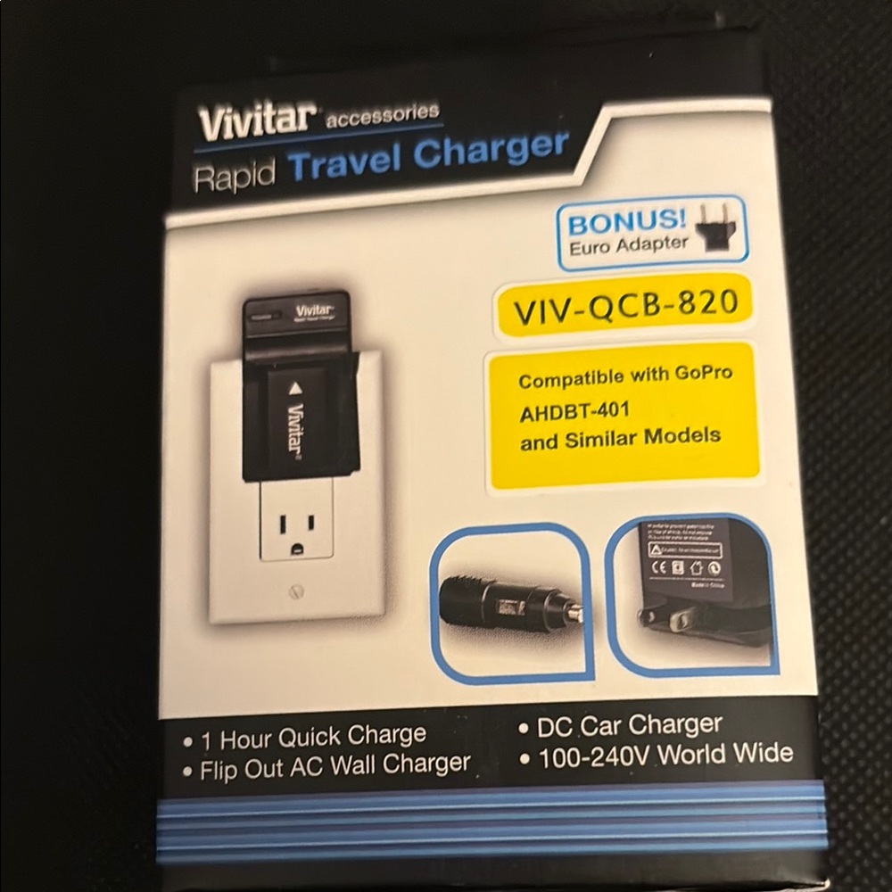 Vivitar Black Rapid Travel Charger